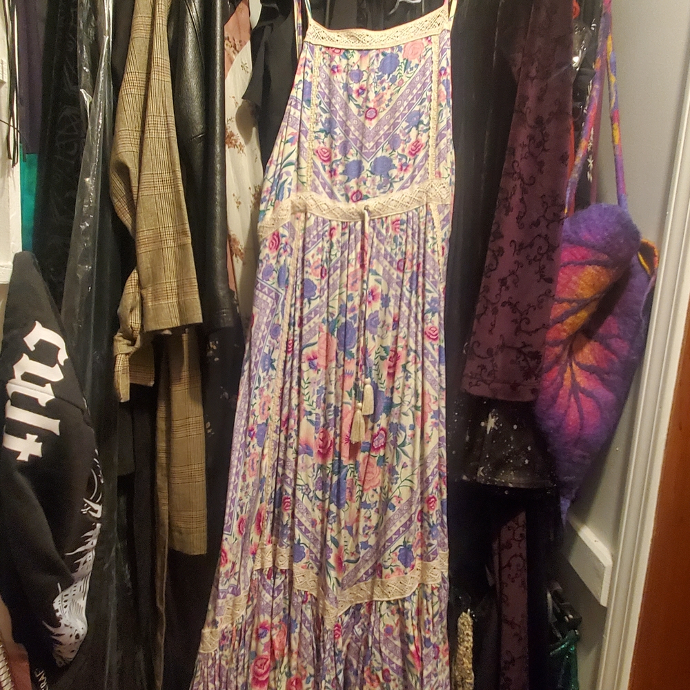 Lavender Babushka Midi Medium